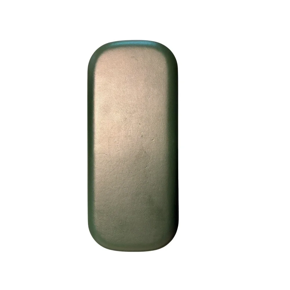 KATE SPADE PINK GREEN AUTHENTIC EYEGLASSES CASE W/CLOTH
